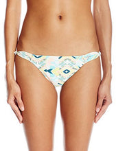 Load image into Gallery viewer, O&#39;Neill Women&#39;s Cabo Knotted Tab Side Bikini Bottom, Sea Pea, X-Large
