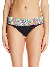 Load image into Gallery viewer, Anne Cole Women&#39;s Mid-Rise Bikini Bottom, Multi, XS
