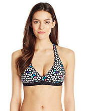 Load image into Gallery viewer, Anne Cole Women&#39;s Petal Power Channel Printed Back Top, Multi, XL
