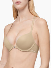 Load image into Gallery viewer, Calvin Klein Women&#39;s Perfectly Fit Push Up Multiway Racerback Bra, Nude, 36D
