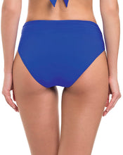 Load image into Gallery viewer, Profile by Gottex Women&#39;s High-Waist Ruched Bikini Bottoms, Blue, 10
