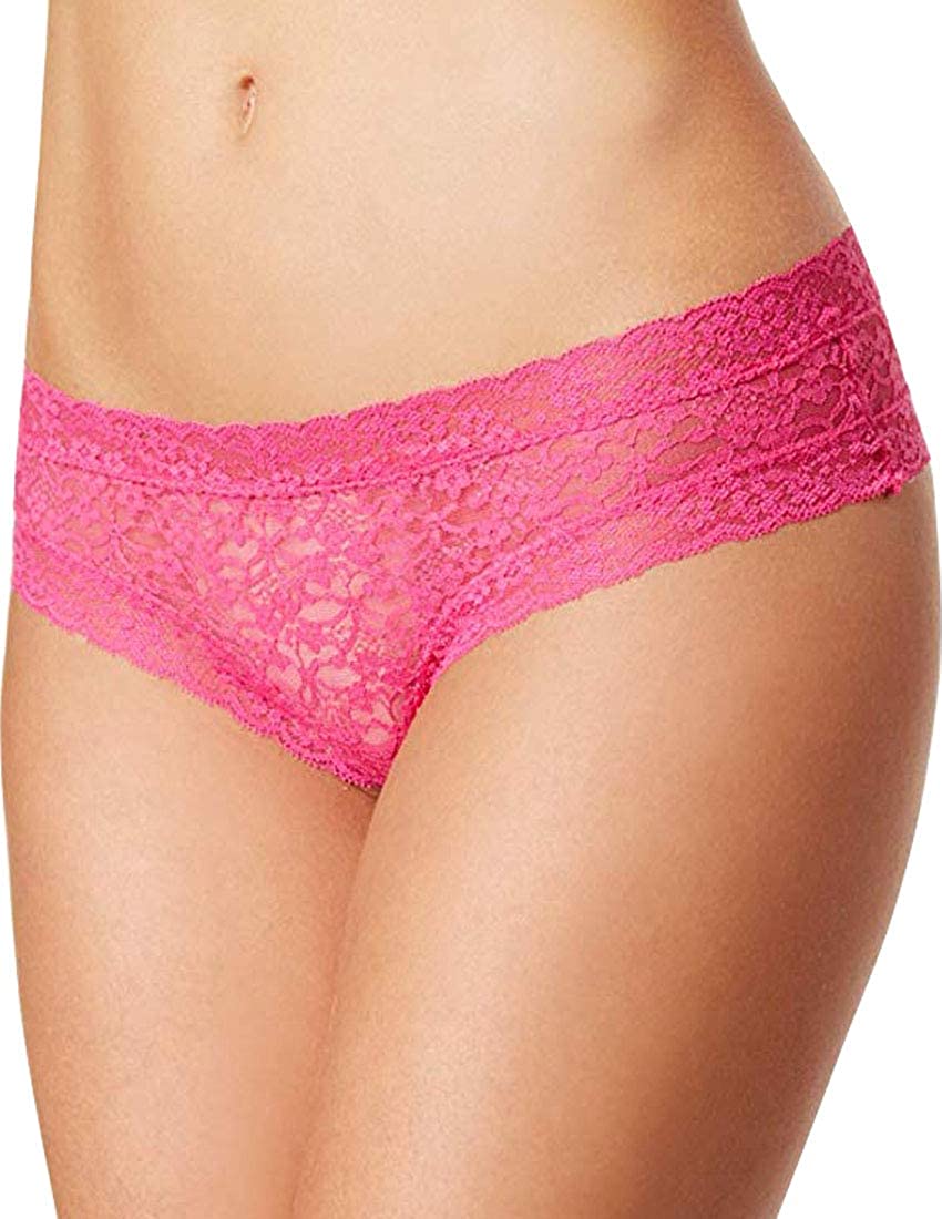 Jenni by Jennifer Moore Womens Cheeky Lace Hipster, Fuschia Purple, S