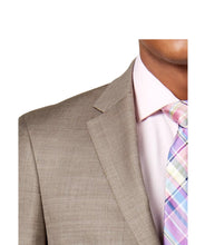 Load image into Gallery viewer, Tommy Hilfiger Men&#39;s Modern Fit TH Flex Stretch Suit Jacket , Tan, 38S
