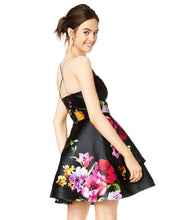 Load image into Gallery viewer, BCX Juniors&#39; Spaghetti Strap Asymmetrical Fit &amp; Flare Dress, Black, 5/S
