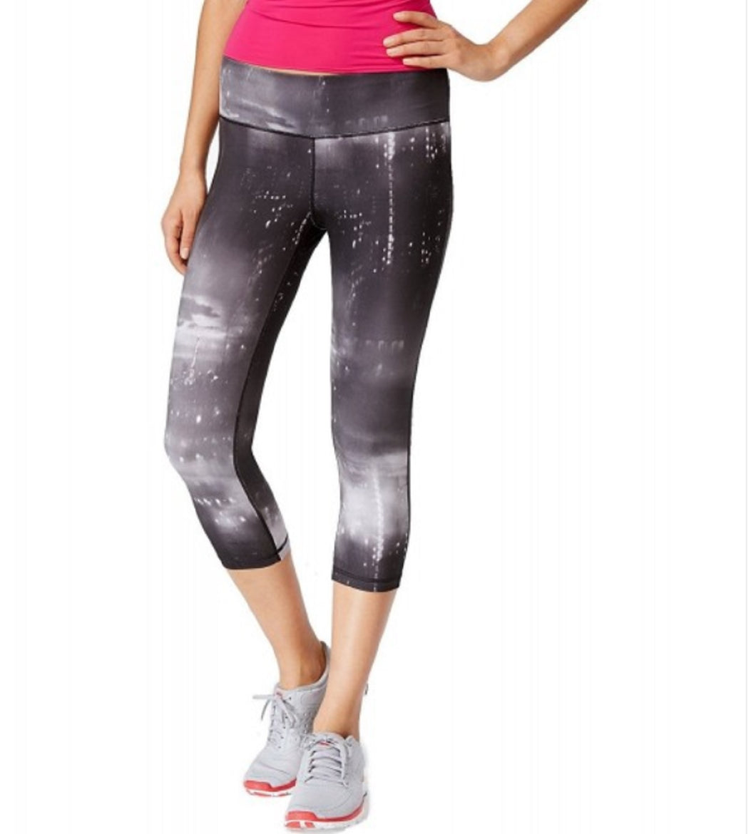 Ideology Women's Headband & Cropped Leggings 3-Piece Set, City Escape, XS