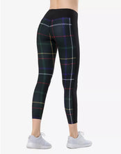 Load image into Gallery viewer, Yvette Women&#39;s High Waist Capris Active Leggings, Stripe Black, M
