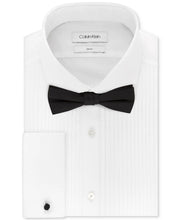 Load image into Gallery viewer, Calvin Klein Men's Slim-Fit Bow-Tie Dress Shirt, White, 17 1/2 34/35
