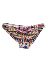 Load image into Gallery viewer, Bar III Women&#39;s Cartwheels Printed Cheeky Hipster Bikini Bottoms, Multi, XS
