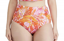 Load image into Gallery viewer, Ralph Lauren Plus Women&#39;s High-Waist Bikini Bottom, Orange, 20W
