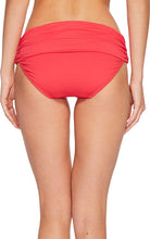 Load image into Gallery viewer, Ralph Lauren Women&#39;s Fold-Over Wide-Band Bikini Bottom, Raspberry, 4
