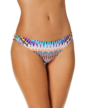 Load image into Gallery viewer, Bar III Women&#39;s Sunburst Cheeky Hipster Bikini Bottoms, Multi, XS
