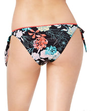 Load image into Gallery viewer, Bar III Women&#39;s Side-Tie Floral Printed Bikini Bottoms, Multi, XS
