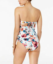 Load image into Gallery viewer, Bar III Women&#39;s Floral-Print Bandeau Tankini Top, Multi, XS
