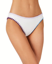 Load image into Gallery viewer, Bar Iii Women&#39;s Stitched Solid Hipster Bottoms, White, M
