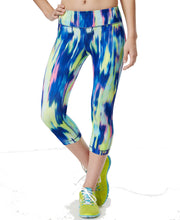 Load image into Gallery viewer, Ideology Women&#39;s Printed Cropped Leggings, Trail Blazer Blue, S
