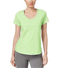 Load image into Gallery viewer, Charter Club Women's Short-Sleeve V-neck Pajama Top, Pastel Green, XS

