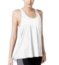 Load image into Gallery viewer, Ideology Women&#39;s Mesh Racerback Swing Tank Top, White, S
