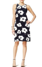 Load image into Gallery viewer, Alfani Women&#39;s Floral Printed Jewel Neck Shift Sleeveless Dress, 6P
