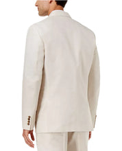 Load image into Gallery viewer, INC Men&#39;s Beige Fit Linen Blend Blazer, Stone Block, S

