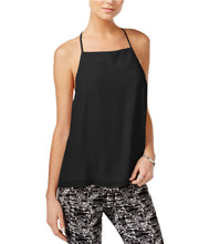 Load image into Gallery viewer, Bar III Women&#39;s Underline Form-Fitting Tank Dress Top, Black, S/M
