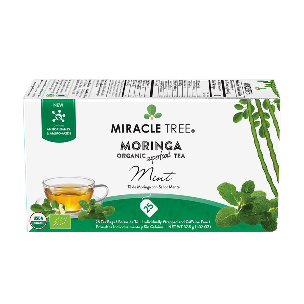 Miracle Tree - Organic Moringa Tea: Mint