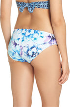 Load image into Gallery viewer, Tommy Bahama Women&#39;s Aqua Petals Reversible Hipster Bikini Bottoms, XL/16
