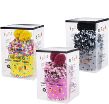 Load image into Gallery viewer, Belloago Women&#39;s Zero Calories Cozy Chenille Cupcake Socks Gift Boxes
