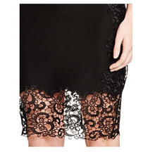 Load image into Gallery viewer, GUESS Women&#39;s Strapless Kayla Lace Mix Contrast Corset Dress,Black, XS
