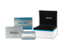 Load image into Gallery viewer, SEIKO Men's New $395 Chronograph Black Dial Stainless Steel 330FT
