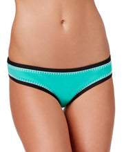 Load image into Gallery viewer, Bar III Women&#39;s Whip It Good Stitched Hipster Bikini Bottoms, Jade, L
