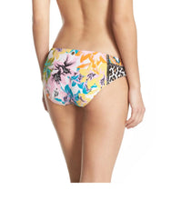 Load image into Gallery viewer, Nanette Lepore Women&#39;s Copa Cubana Siren Cheeky Bikini Bottom,Ivory,S
