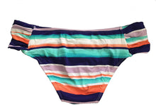 Load image into Gallery viewer, Bar III Women&#39;s Stripe Fusion Bikini Bottom, Multi, M
