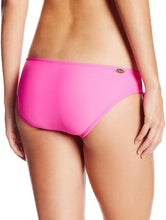Load image into Gallery viewer, Hobie Juniors&#39; Palm Beach Lace Up Hipster Bikini Bottom,Popping Pink,S
