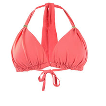 Load image into Gallery viewer, Ralph Lauren Women&#39;s Solids Molded Cup Slider Top, Bright Coral, 16
