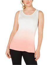 Load image into Gallery viewer, Ideology Women&#39;s Tie-Dyed Cutout-Back Tank Top, Peach Kiss, M
