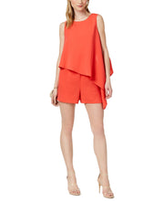 Load image into Gallery viewer, Bar III Women&#39;s Sleeveless Jewel Neck Romper , Dark Starfish, Small
