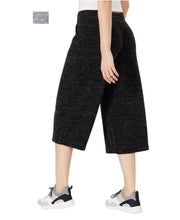 Load image into Gallery viewer, Ideology Women&#39;s Cropped Wide-Leg Soft Sweatpants, Charcoal Heather, S
