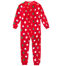 Load image into Gallery viewer, Family Pajamas Kids Santa and Friends Soft Fleece Pajamas, Santa, 2T-3T
