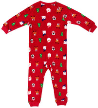 Load image into Gallery viewer, Family Pajamas Kids Santa and Friends Soft Fleece Pajamas, Santa, 2T-3T
