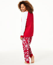 Load image into Gallery viewer, Family Pajamas Women's Merry Pajama Top ONLY, Red, L
