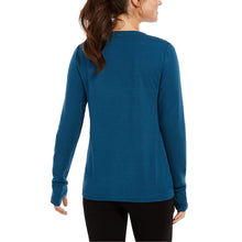 Load image into Gallery viewer, Ideology Women&#39;s V-Neck Ruched-Front Top, Aquatic Teal, XS
