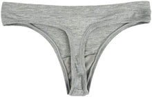 Load image into Gallery viewer, Alfani Women&#39;s Mix-and-Match Thong Underwear, Heather Grey, XL
