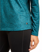 Load image into Gallery viewer, Ideology Women&#39;s Cutout-Back Athletic French Terry Top, Deep Pine, L
