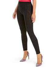 Load image into Gallery viewer, I.N.C. Women's Seamless Embossed Paisley-Print High-Waisted Leggings, Black, XL/XXL
