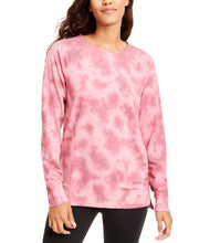 Load image into Gallery viewer, Ideology Women&#39;s Tie-Dyed High-Low Hem Athletic Sweatshirt, Malaga, XS
