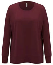 Load image into Gallery viewer, Ideology Women&#39;s Long-Sleeve Sweatshirt ,Tile Red, Small
