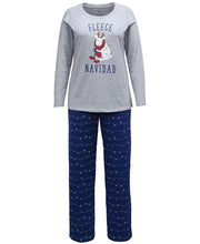 Load image into Gallery viewer, Family Pajamas Men's Holiday Lights Printed Pajama Set, L
