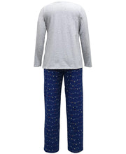 Load image into Gallery viewer, Family Pajamas Men's Holiday Lights Printed Pajama Set, L
