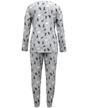 Load image into Gallery viewer, Family Pajamas Women's Woodland-Print Pajama Set, Winter Trees, XL
