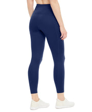 Load image into Gallery viewer, ID Ideology High-Waist Side-Pocket 7/8 Length Leggings, Indigo Sea, M
